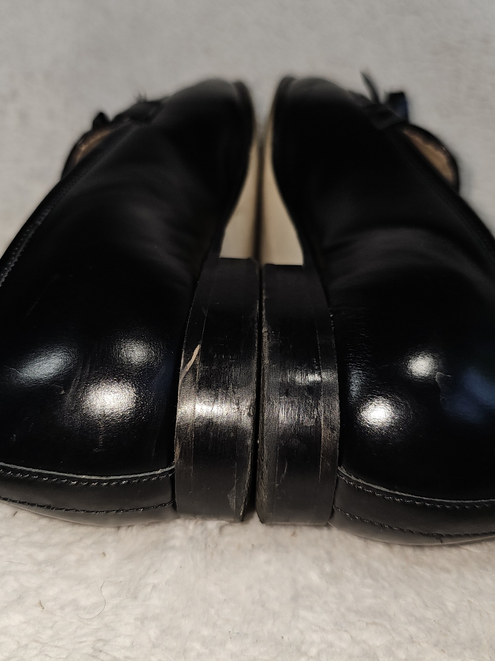 J. Crew Womens Black Patent Leather Academy Penny Loafers Slip On Size 8.5. - Picture 16 of 16
